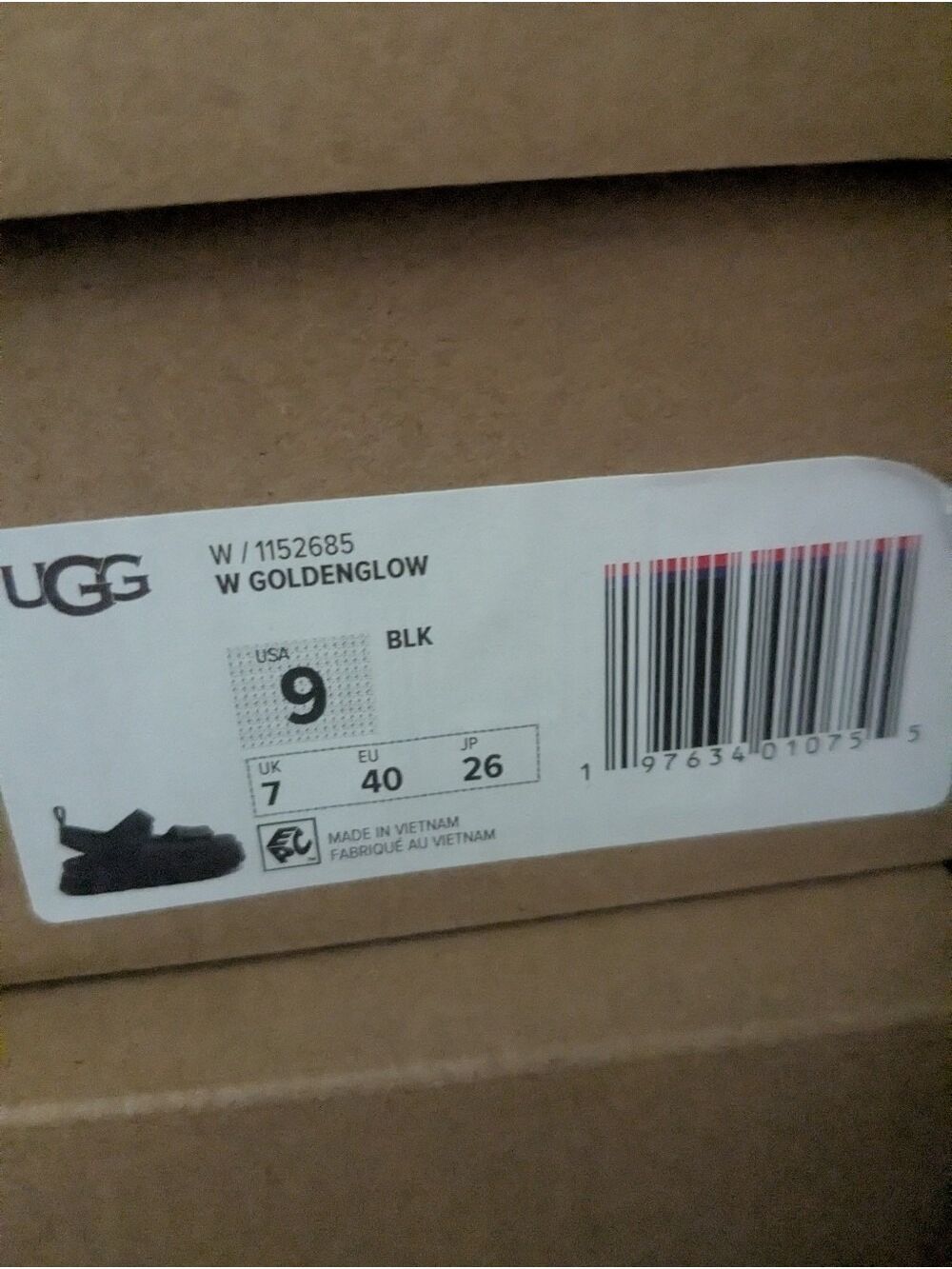 New Ugg Goldenglow Sandals Size 9Color black - Picture 11 of 12